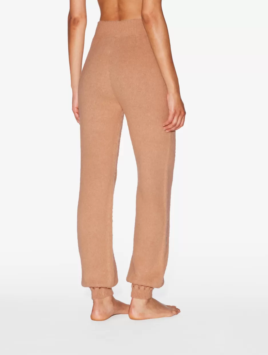 alpaca_blend_trousers_in_camel_11303.webp Loungewear | Sleep Shorts & Trousers-La Perla Alpaca Blend Trousers In Camel Brown