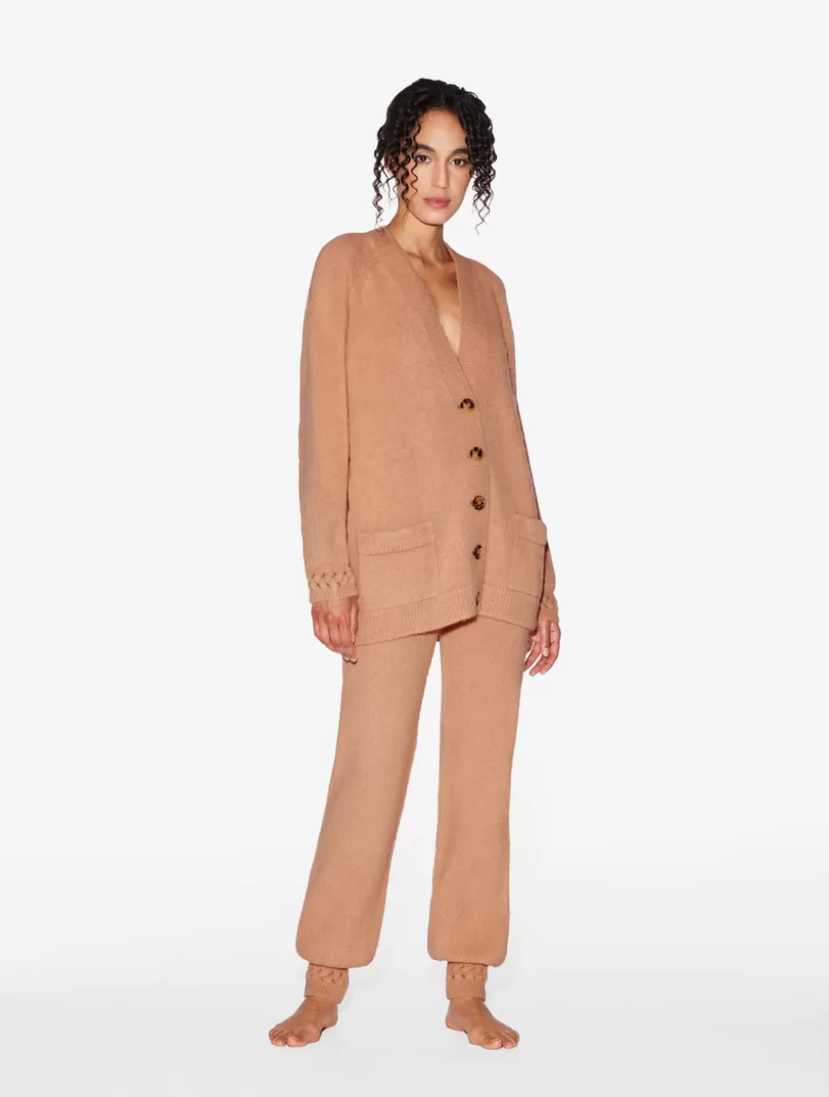 alpaca_blend_trousers_in_camel_11304.webp Loungewear | Sleep Shorts & Trousers-La Perla Alpaca Blend Trousers In Camel Brown