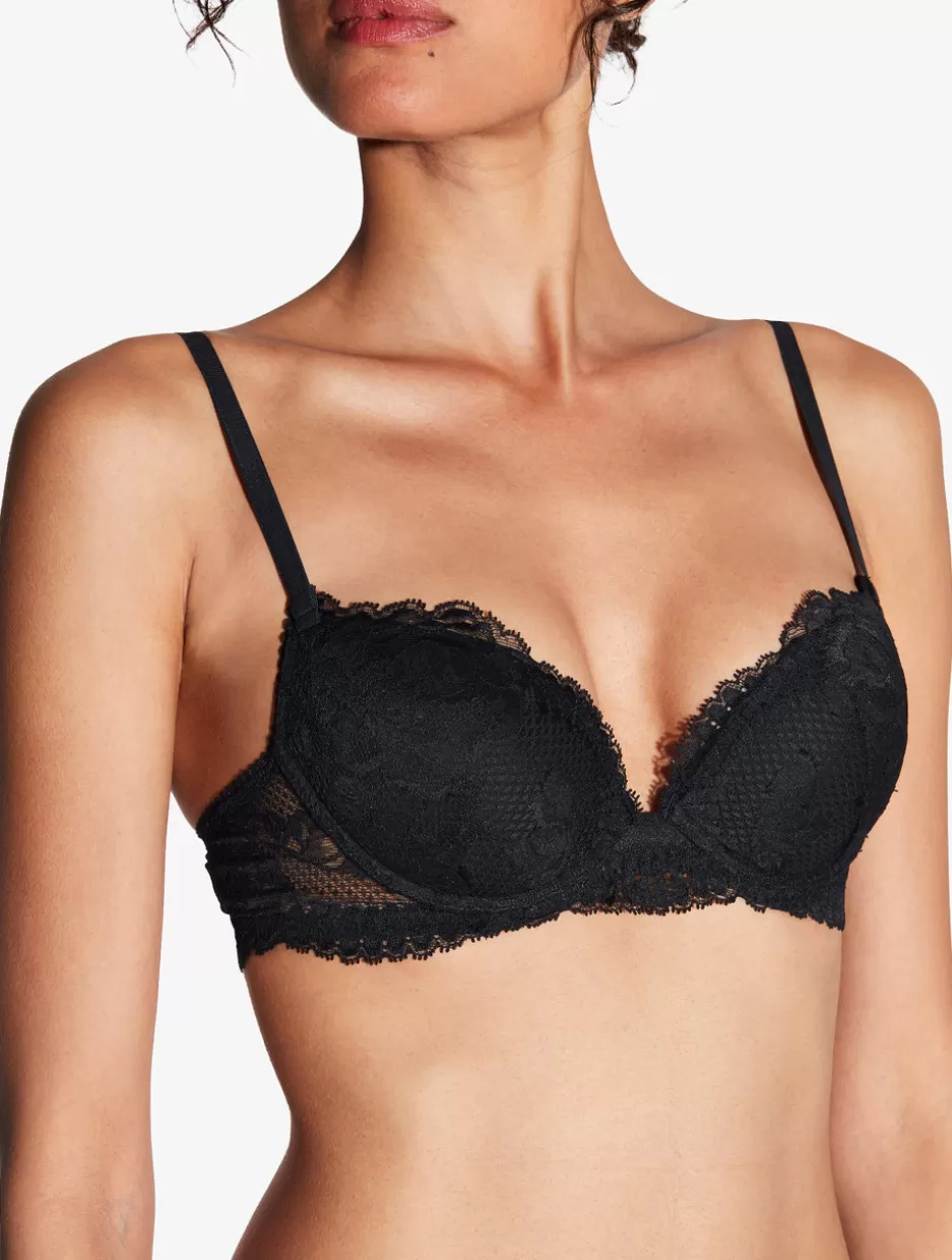 black_stretch_leavers_lace_pushup_bra_9783.webp Padded | Push-Up-La Perla Stretch Leavers Lace Push-up Bra Black