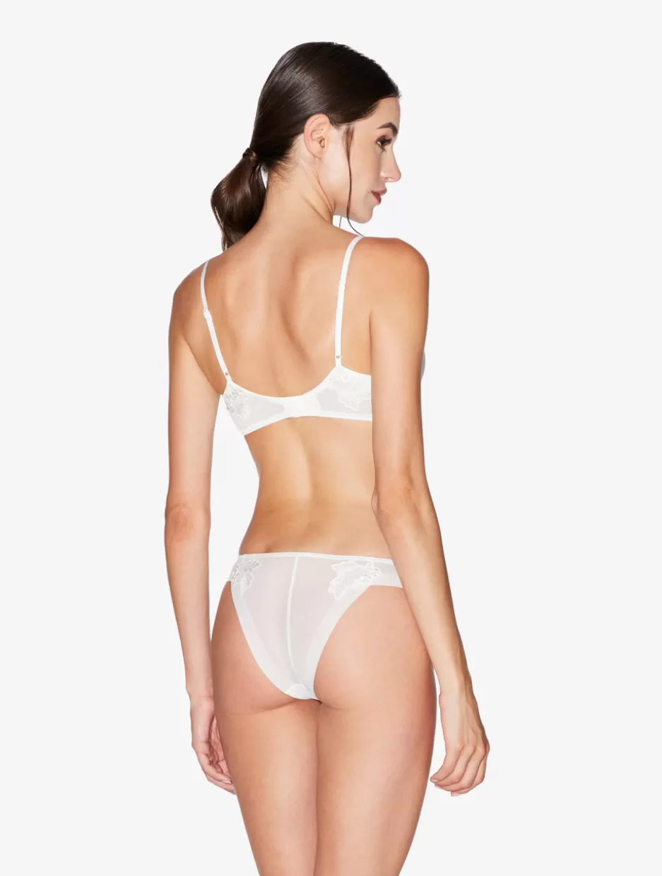 brazilian_briefs_in_offwhite_stretch_tulle_10250.webp Brazilian | Shapewear-La Perla Brazilian Briefs In Stretch Tulle Off-White